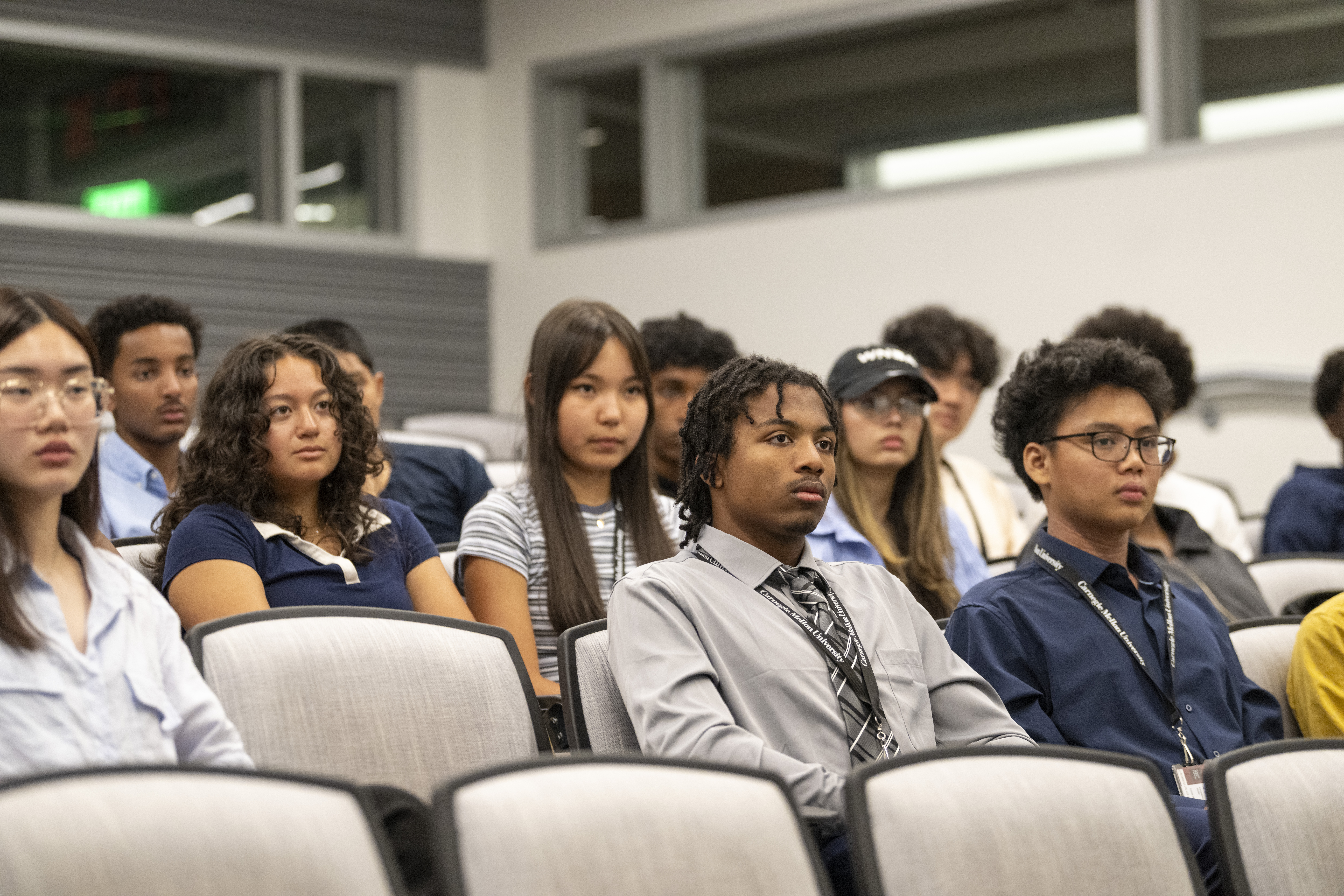 AIS students attending a lecture