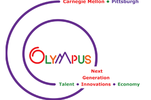 olympus logo cmu red