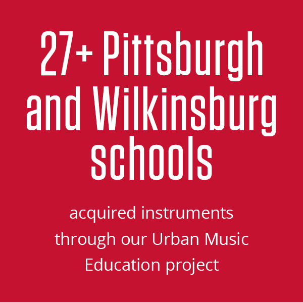 27+ schools received instruments