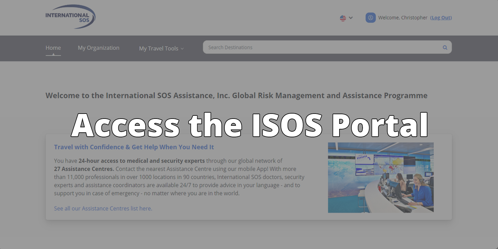 ISOS Portal Access