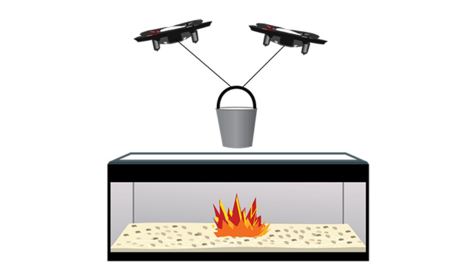 Drones with payloads