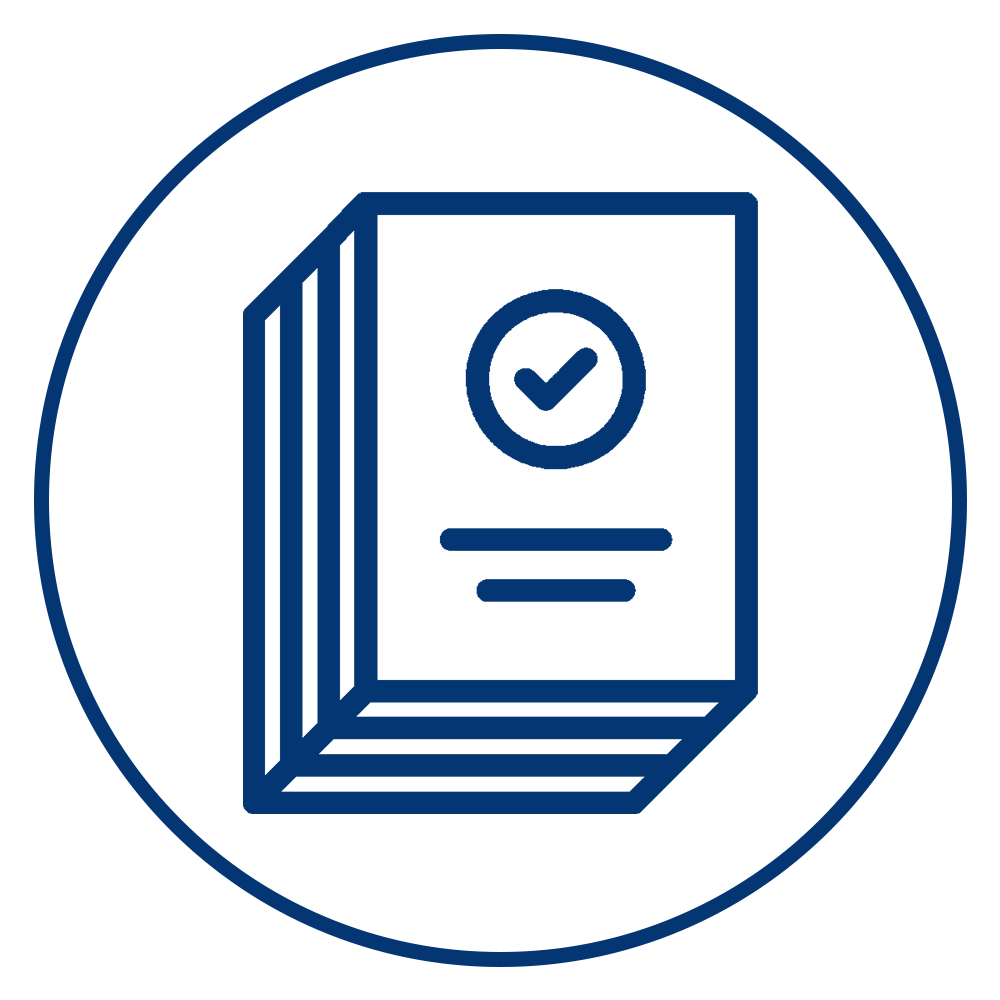 Tax documents icon