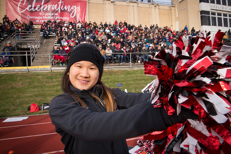 CMU Cheerleader