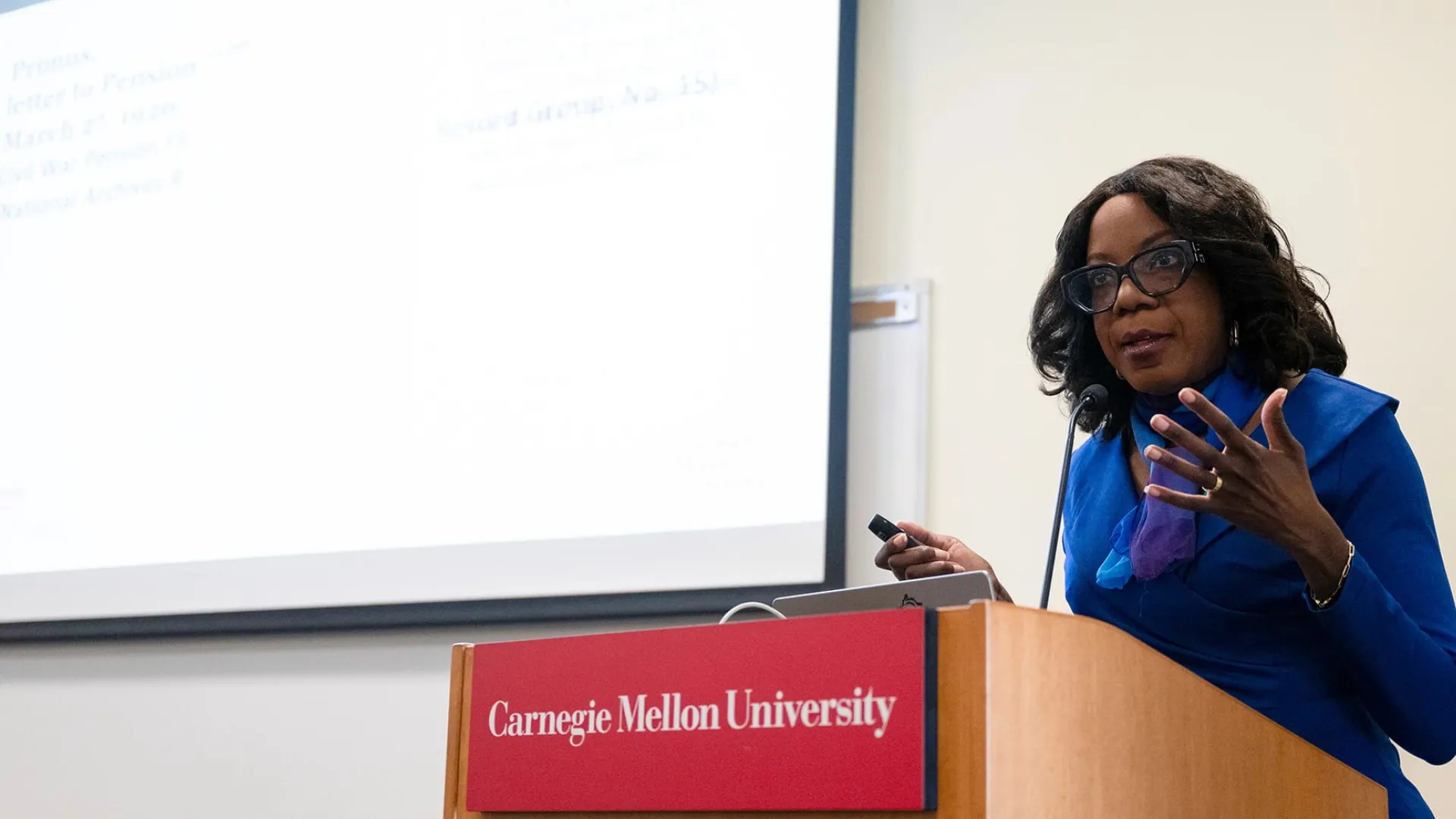 A speaker at Spark Conversations, Spark Change