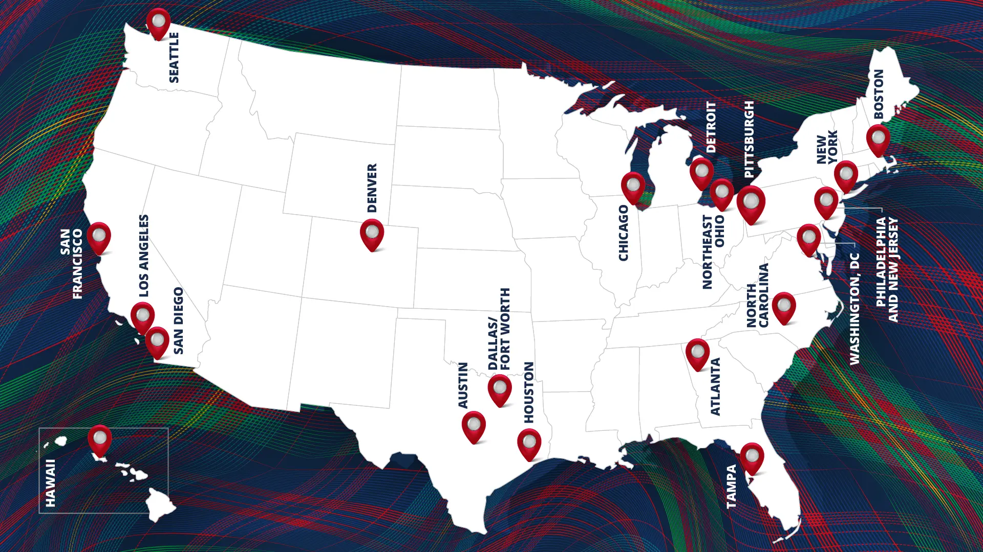 Globally Plaid Map