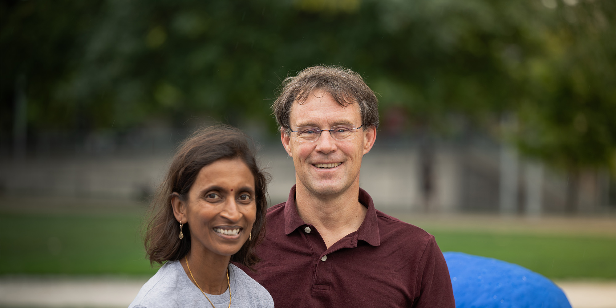 Vidhya Ramachandran and Marc Fasnacht