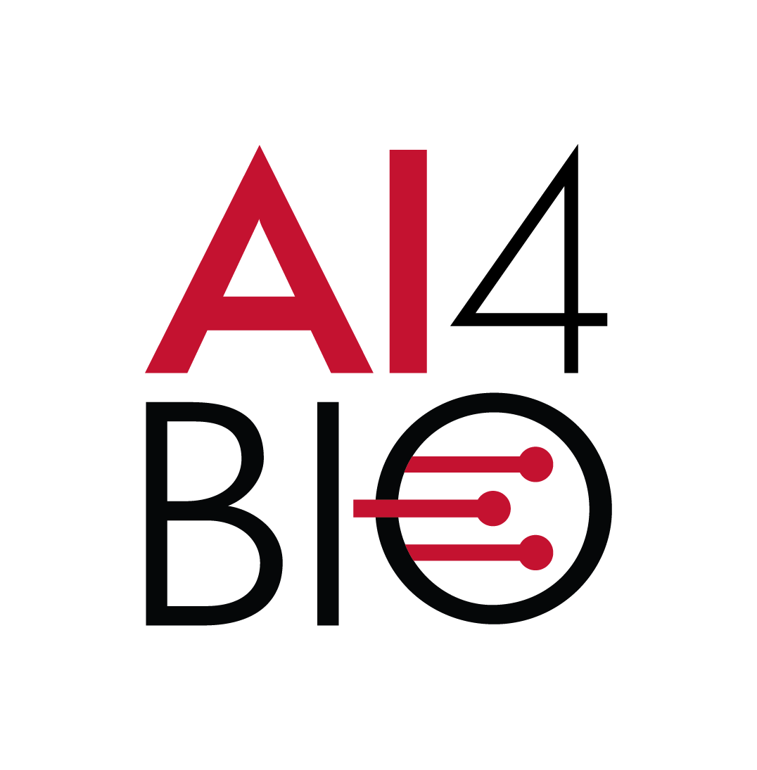 The logo for AI4BIO.