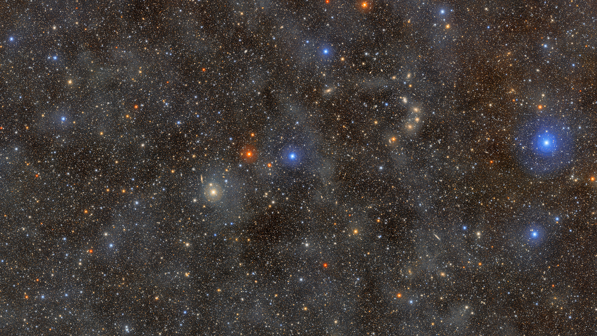 Gigapixel image of a field of stars in the constellation Lupus