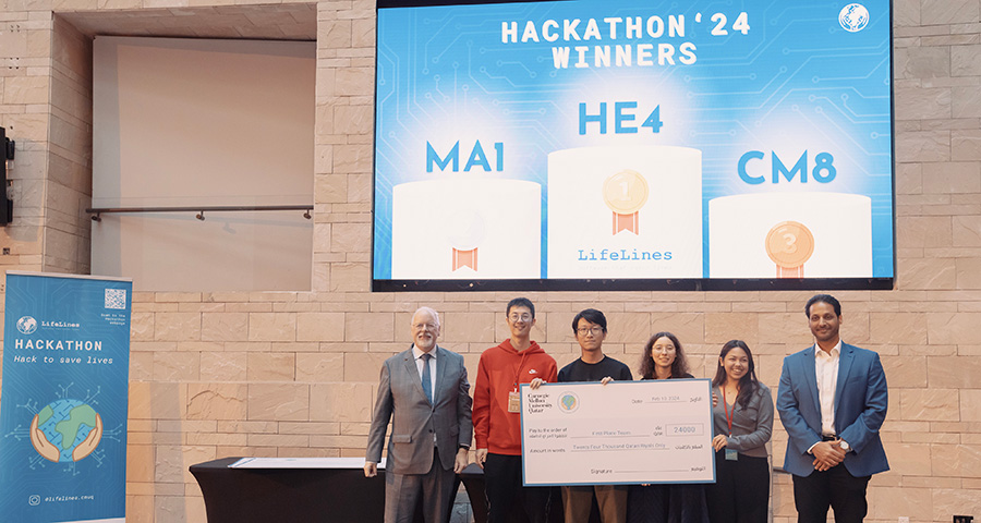 The winners of LifeLines Hackathon 2024