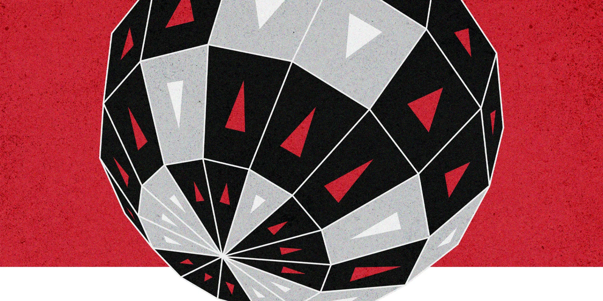 An animation of a sphere-like object changing colors. It is the Ising model, a simple, 2D or 3D grid-based framework in physics that simulates magnetic materials.