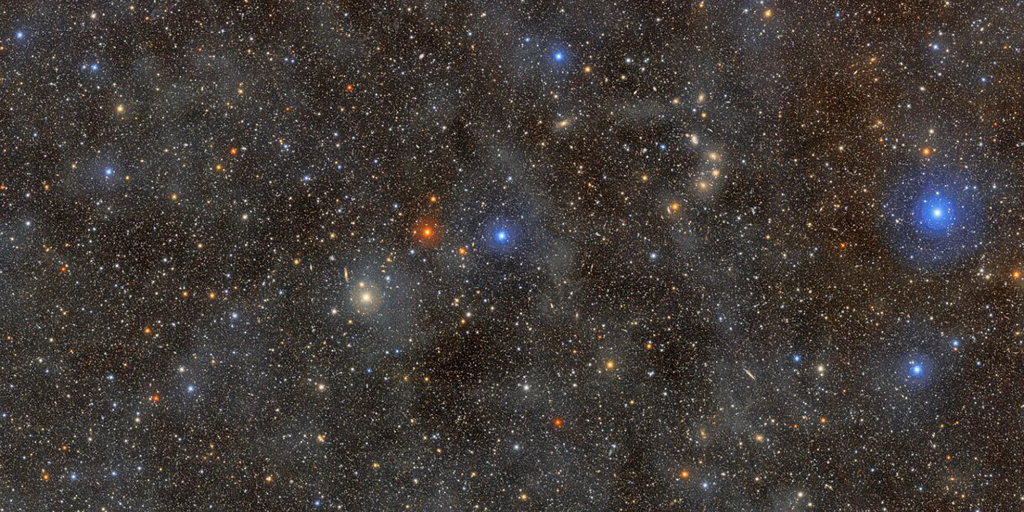 A telescope image of the night sky.