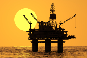 An image of an oil rig