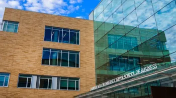 Image of the Tepper School of Business in Pittsburgh PA