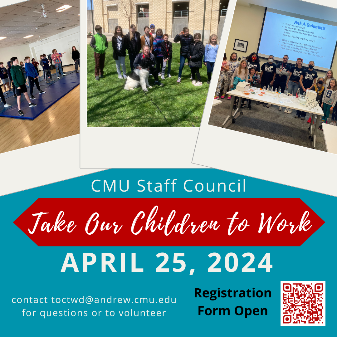 Take Our Children to Work Day Registration Graphic