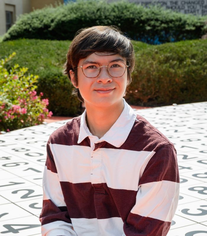 Fifth year scholar Harrison Marks