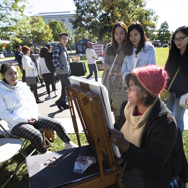 students at Tartan Community Day