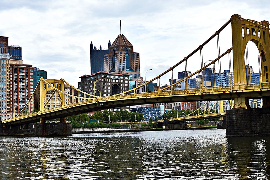 Photo of the Pittsburgh skyline