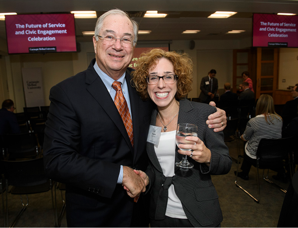 mes and Sharon Rohr Director of Civic Engagement