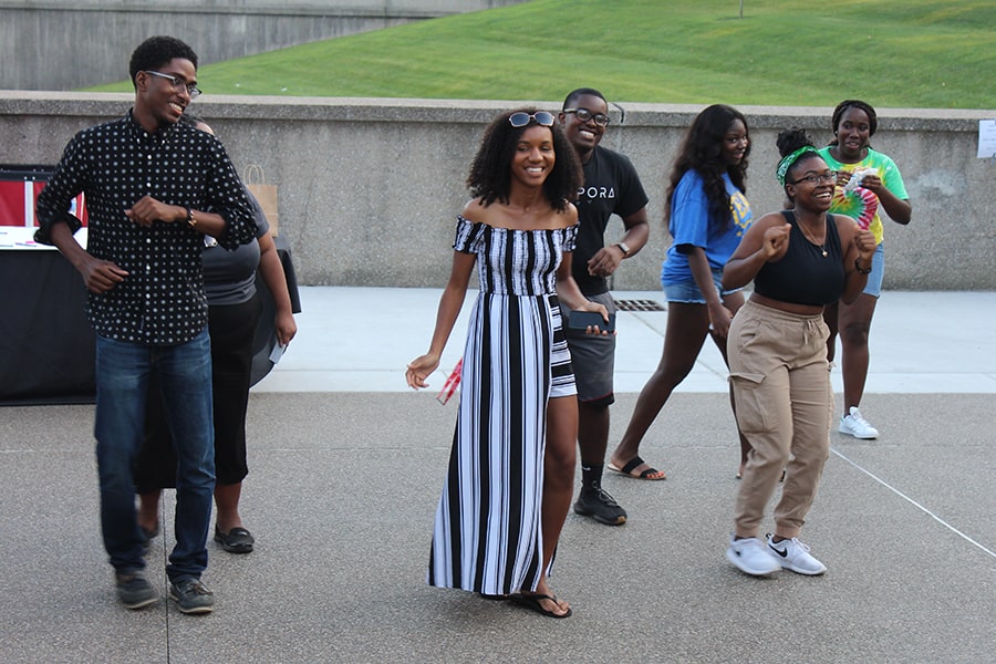 Lavonca Davis, graduating senior and student leader within the Center for Student Diversity and Inclusion