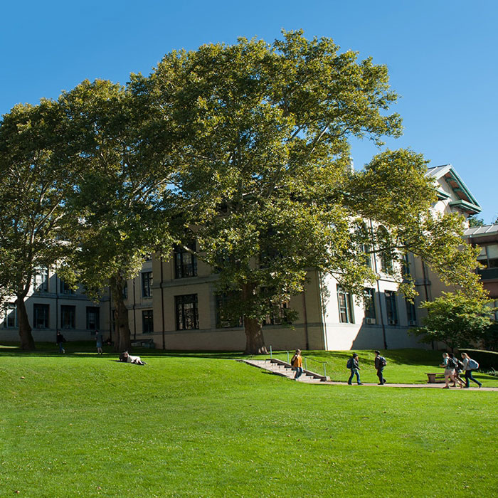 Photo of Baker Hall.