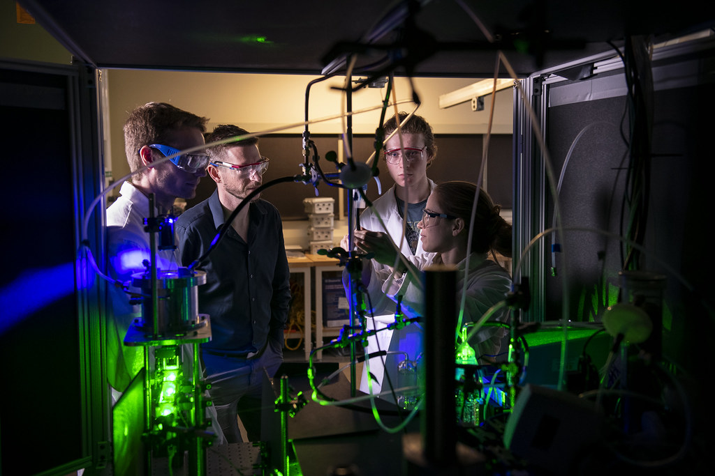 Students in a Lab