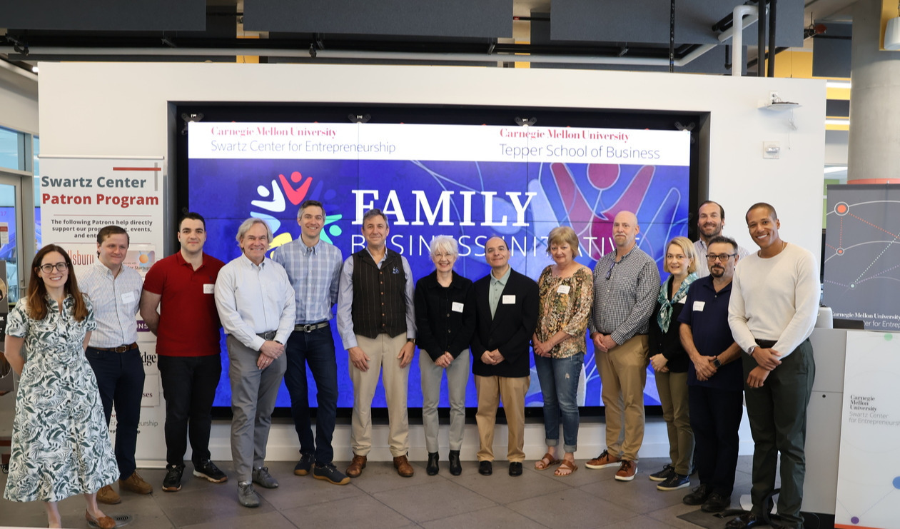 The Swartz Center Hosts Final Family Business Initiative Peer Advisory Group Session of the Year