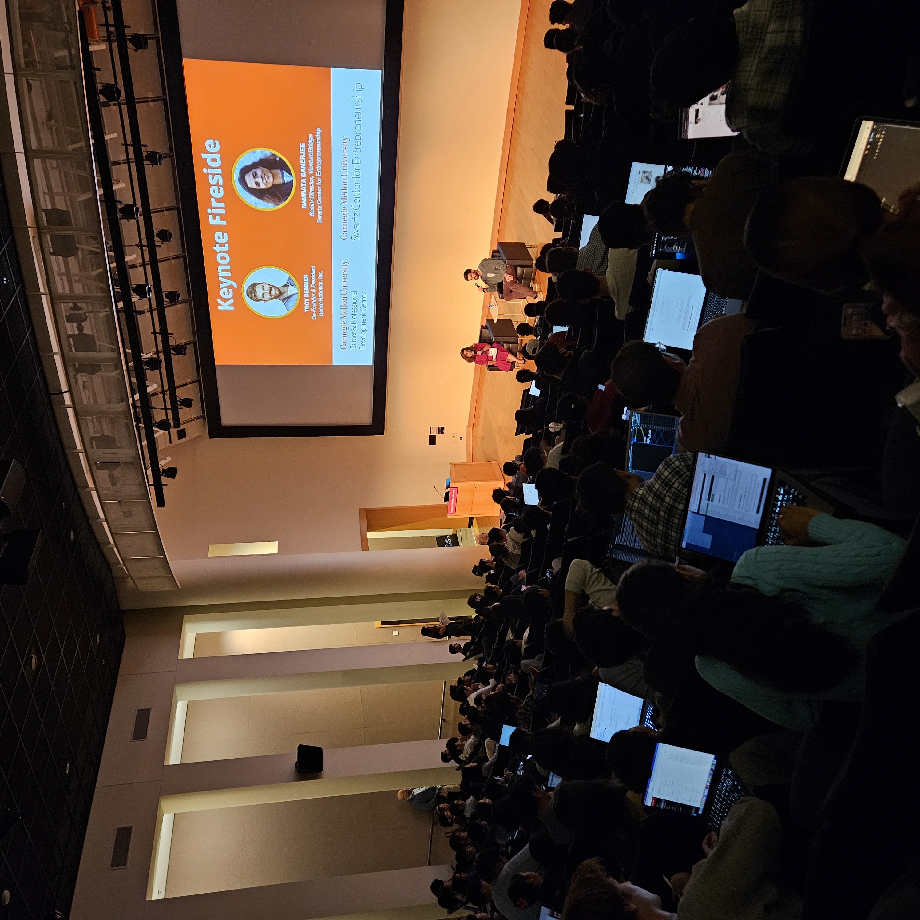 Namrata Banerjee and Troy Demmer - CMU SPARK 2025 Wideshot