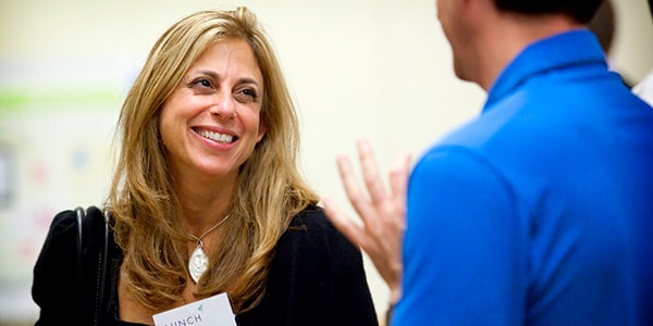 photo of investor smiling