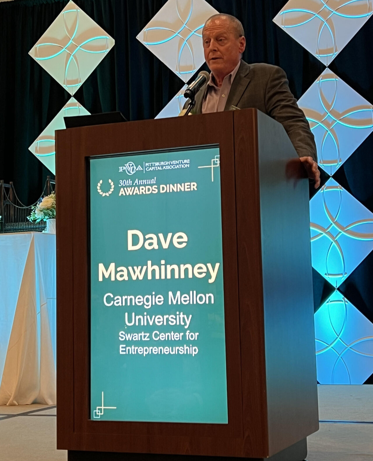 Dave Mawhinney Receives Lifetime Achievement Award from the PVCA