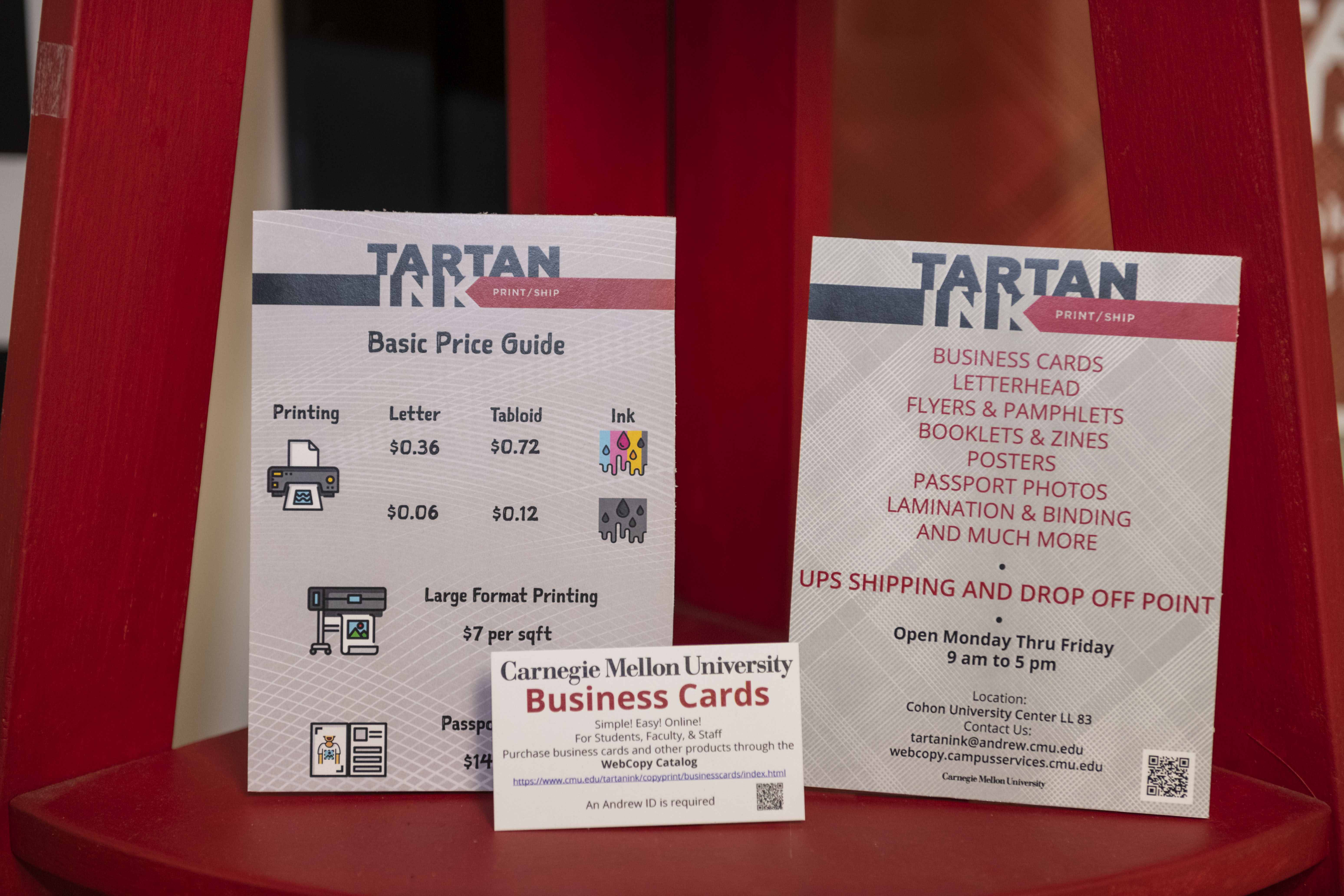 Business card example