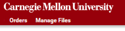 screenshot of the manage files icon
