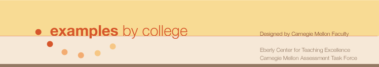 Program-Level Examples by College