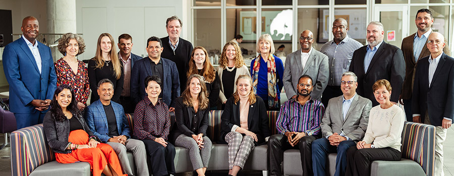 Alumni board group photo