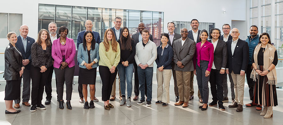 Alumni board group photo