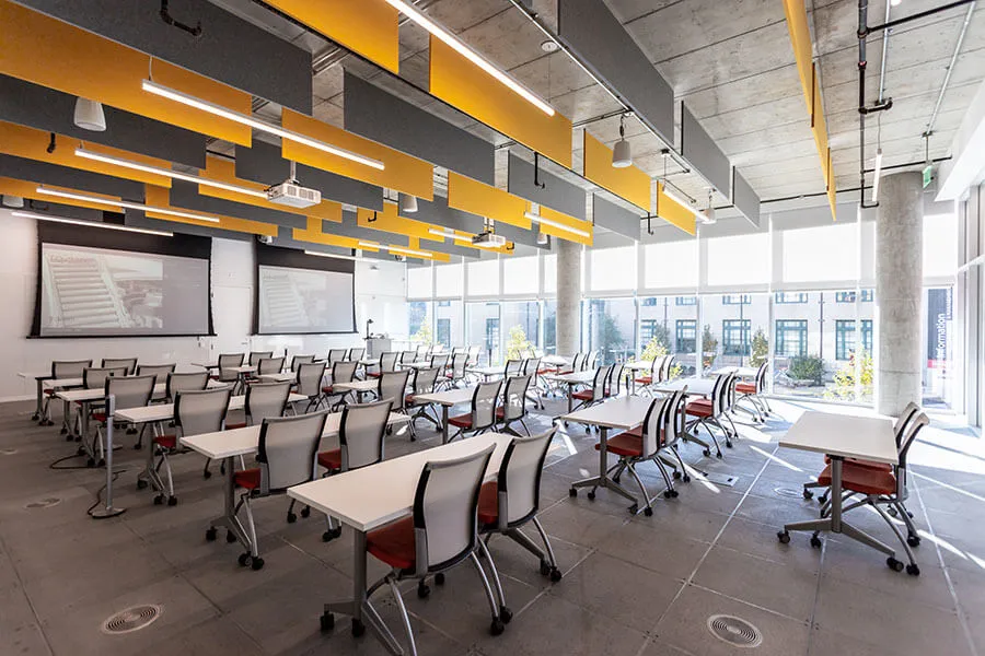 photo of Tepper classrooms