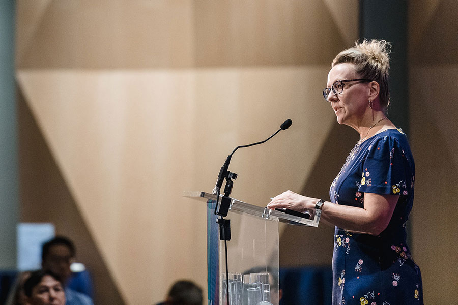 Rebecca Doerge, Dean of the Mellon College of Science at Carnegie Mellon University