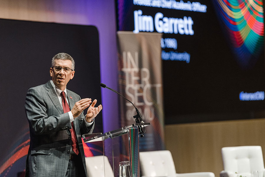 CMU Provost Jim Garrett