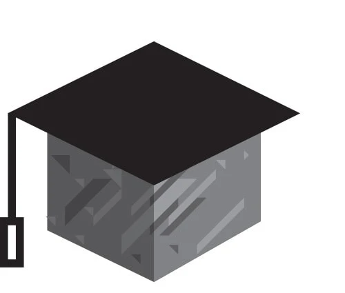 graphic of graduation cap