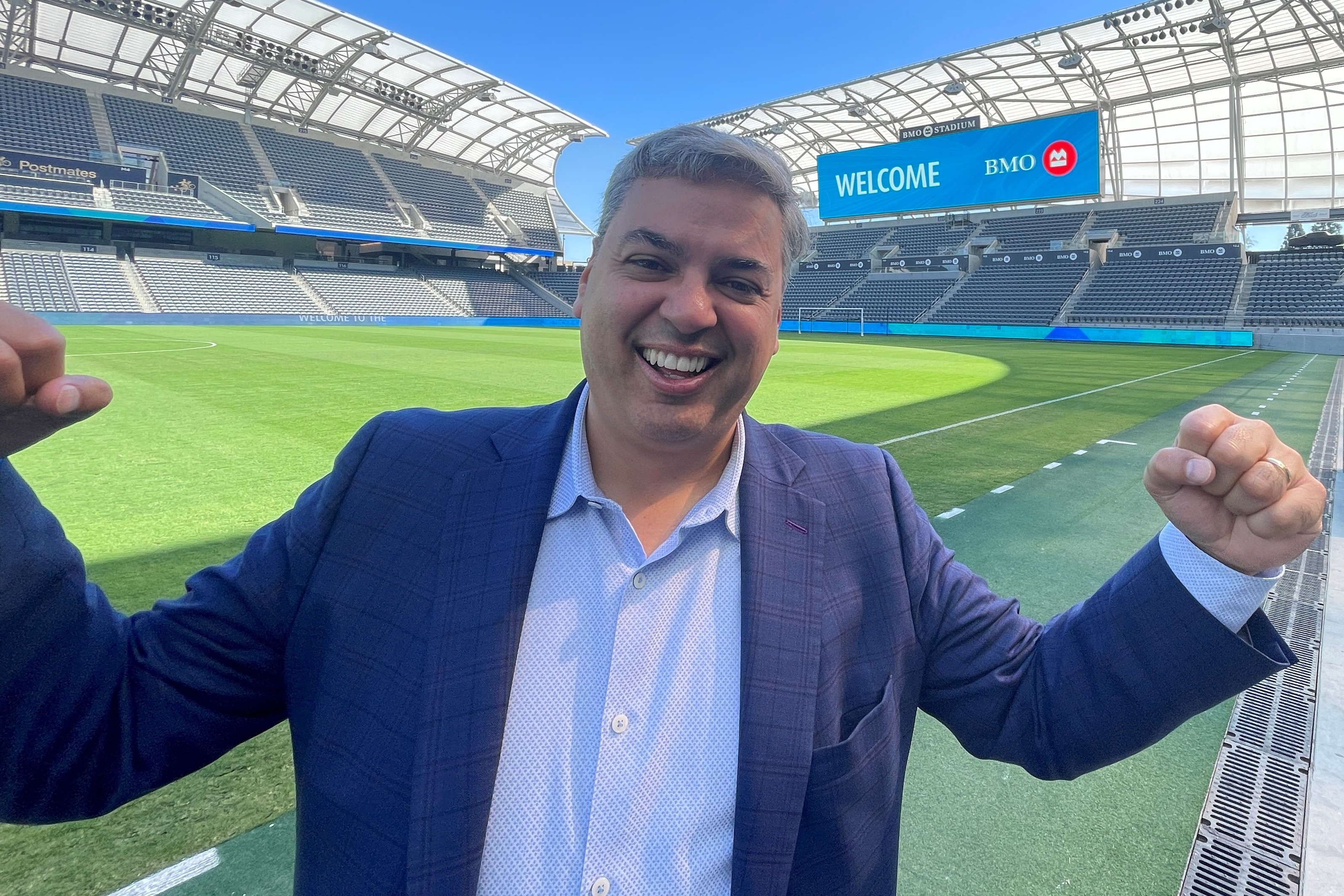 Eduardo Tobon at BMO Stadium