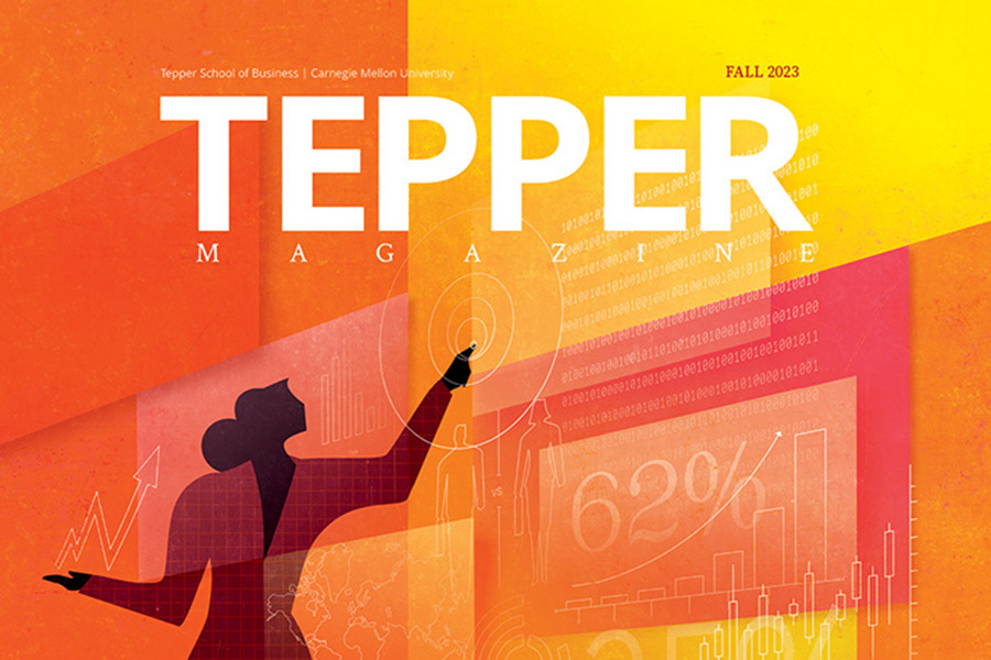 Decorative Cover Image for the Tepper Magazine