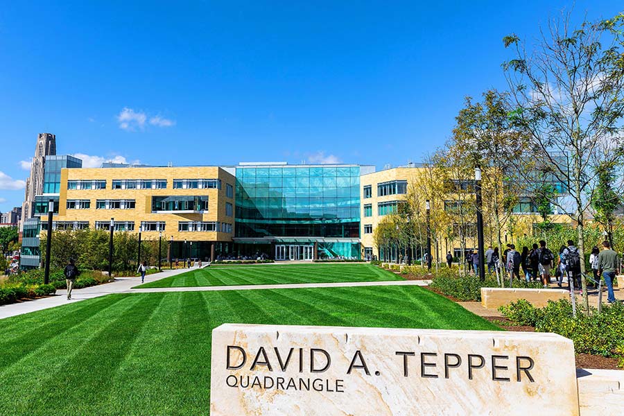 Exterior of Tepper Quad