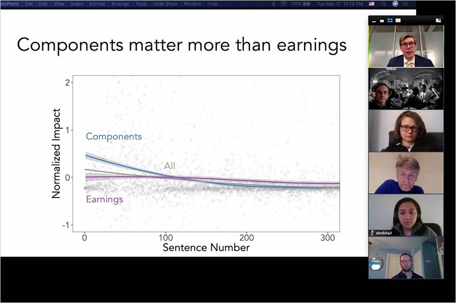 PhD defense videoconference