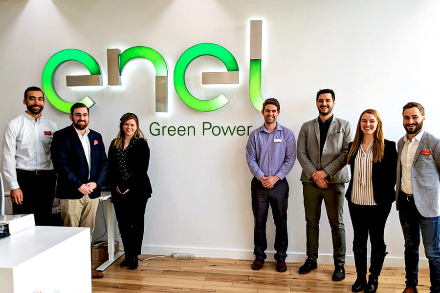 MBA Students on Career Trek to Enel Green Power.