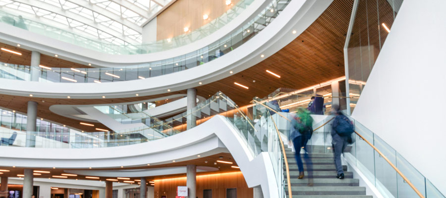 Tepper Quad atrium