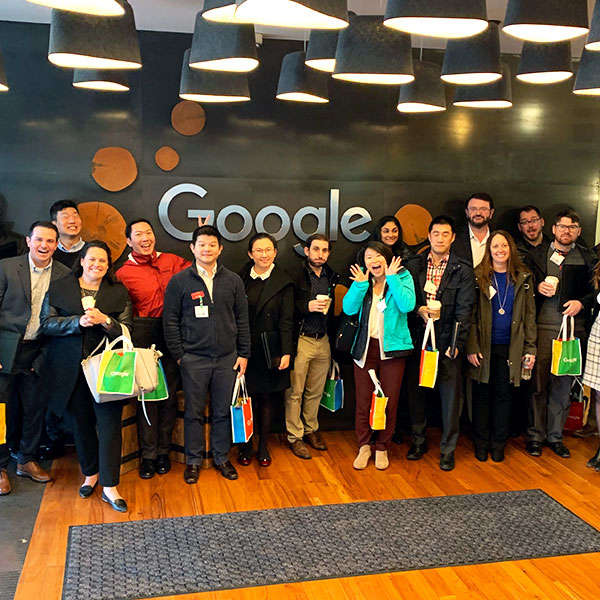 MBA students at Google