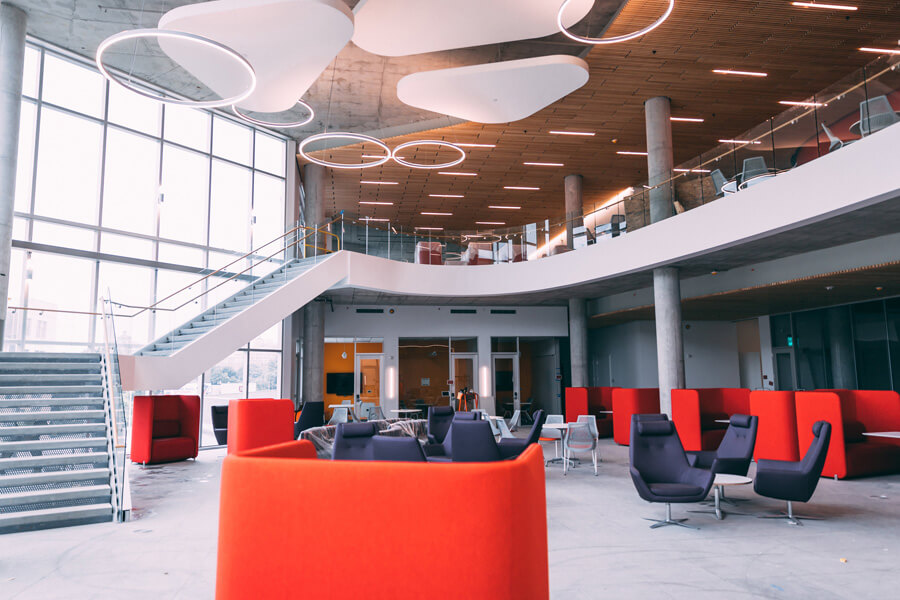 Tepper Quad interior