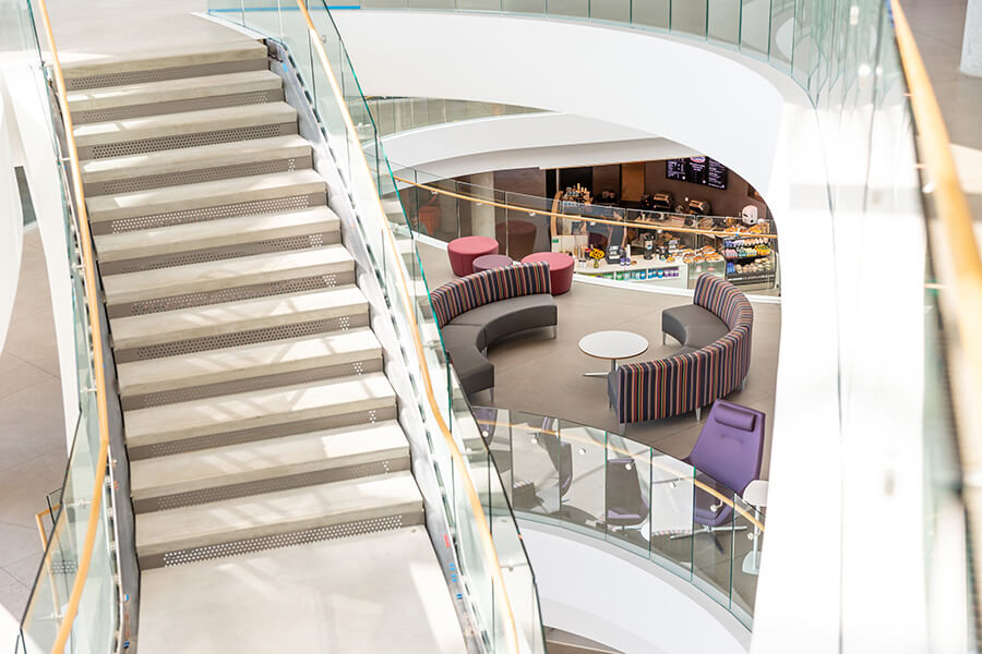 Tepper Quad interior