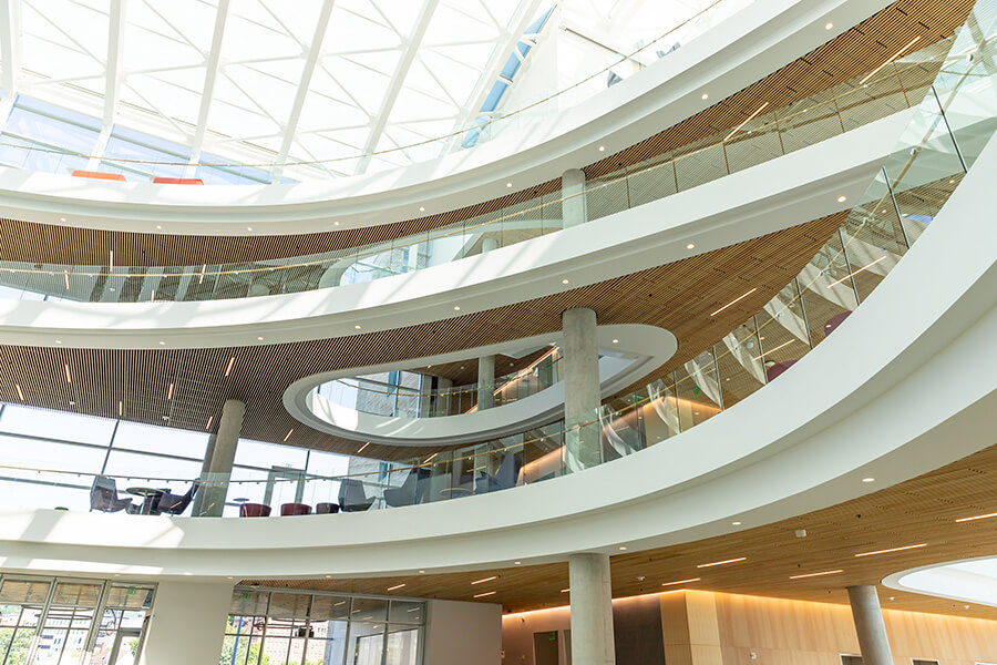 Tepper Quad interior