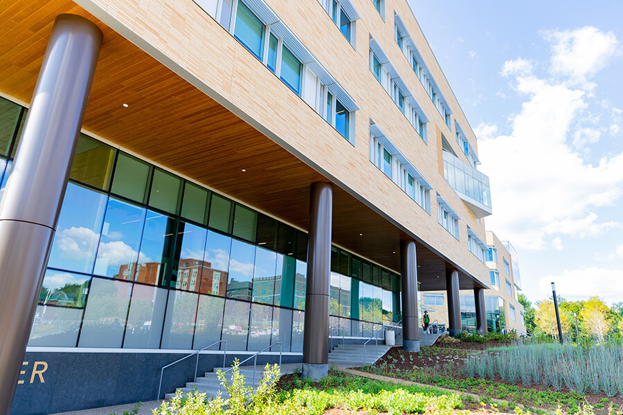 exterior view of tepper quad