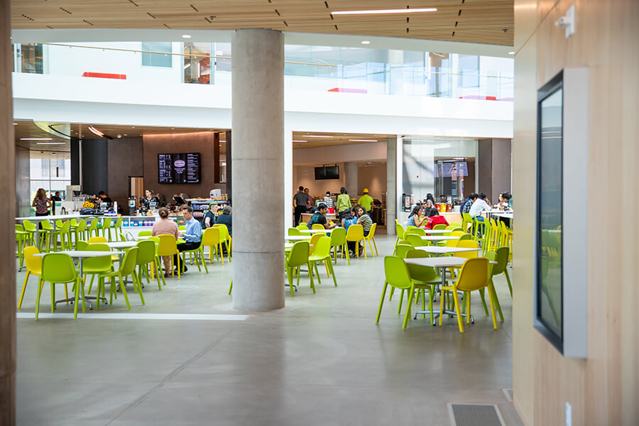 Tepper Quad interior